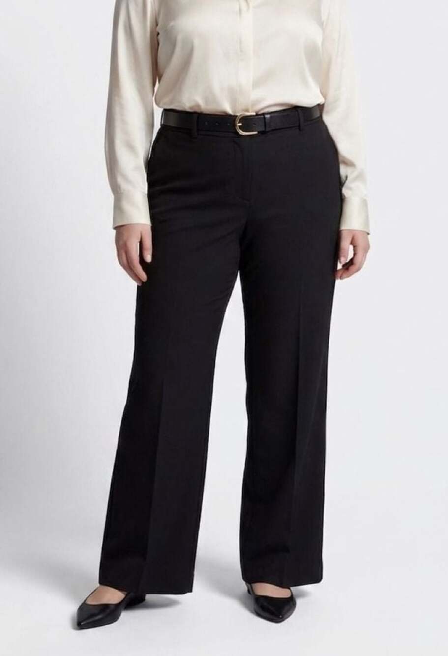 Alex Marie Women's Black Wide Leg Dress Pants Size 14